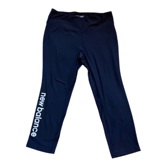 New balance Black cropped Tights size L - Picture 4 of 6